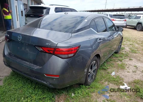 2020 Nissan Sentra Sv Xtronic Cvt from USA, damaged, VIN 3N1AB8CV7LY241667